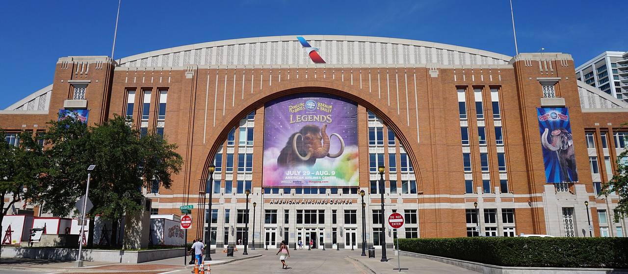 American Airlines Center, home of the Dallas Mavericks