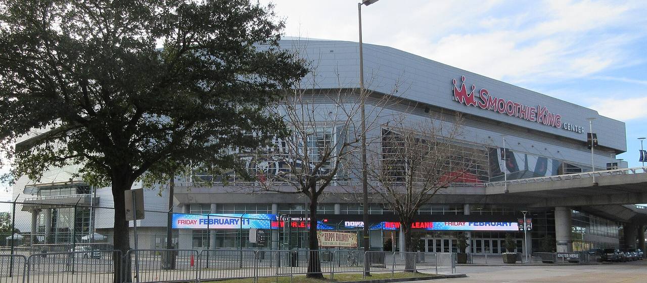 Smoothie King Center, home of the New Orleans Pelicans
